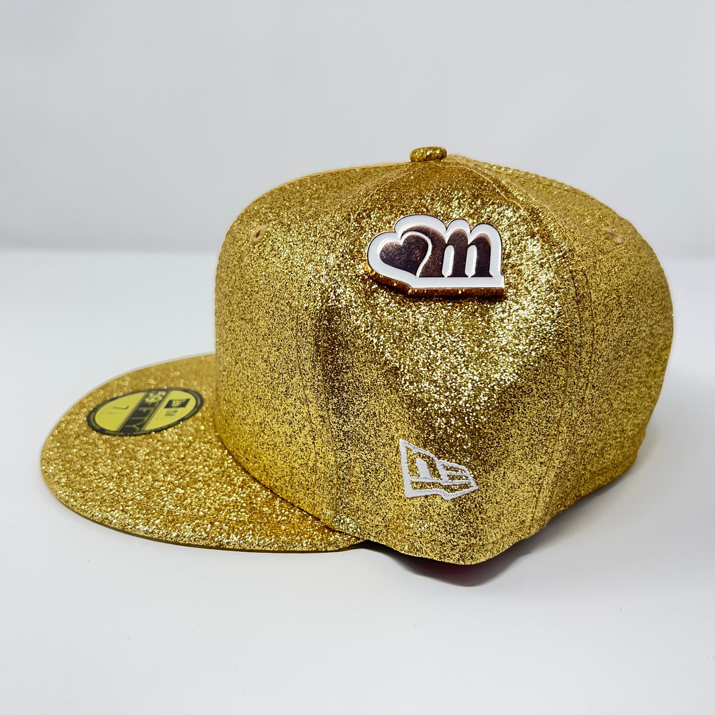 McBlonde gold glitter 59FIFTY cap