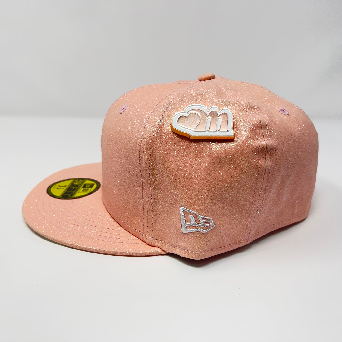 McBlonde light pink glitter 59FIFTY cap