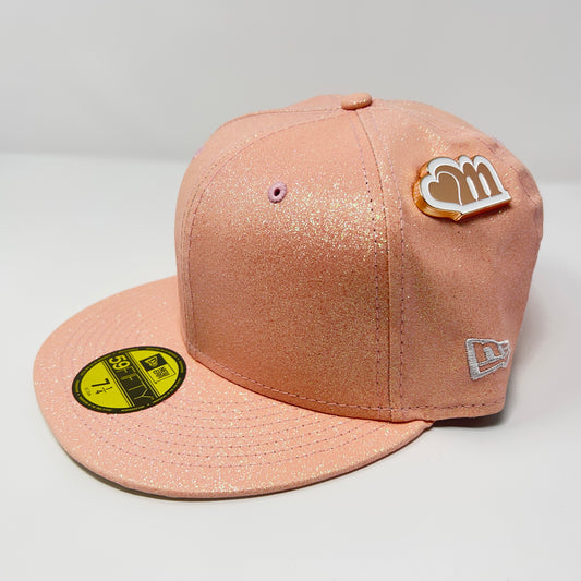 McBlonde light pink glitter 59FIFTY cap