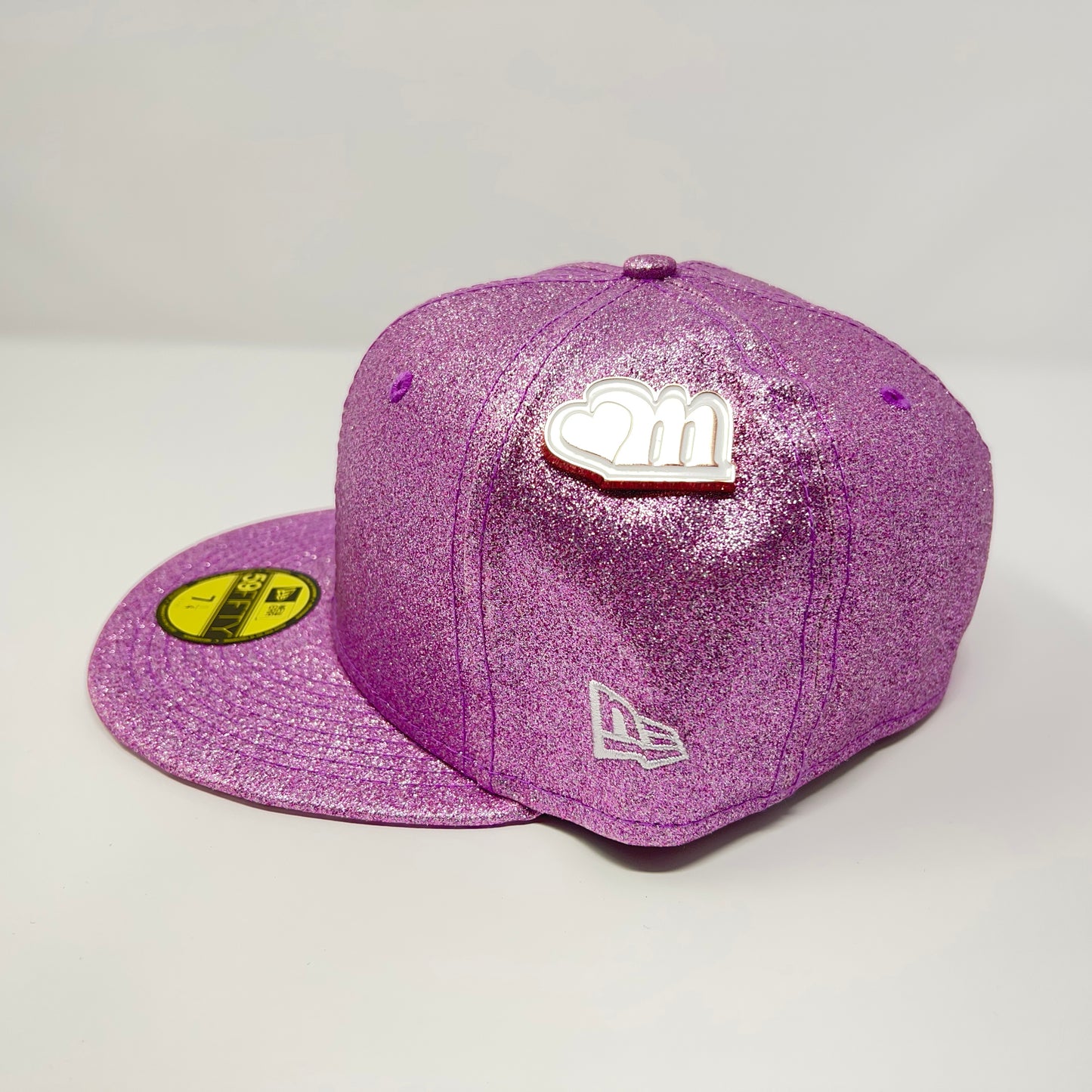 McBlonde purple glitter 59FIFTY cap